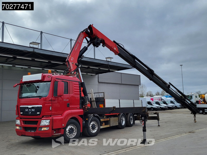 MAN TGS 35.480 8X4 Fassi F800BXP.28 Kran Crane Hydrodrive Lift-Lenkachse Euro 4 - 드롭사이드/ 플랫베드 트럭, 크레인 트럭 : 사진 3 MAN TGS 35.480 8X4 Fassi F800BXP.28 Kran Crane Hydrodrive Lift-Lenkachse Euro 4 - 드롭사이드/ 플랫베드 트럭, 크레인 트럭 : 사진 3