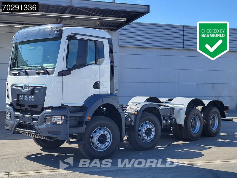 MAN TGS 41.400 8X4 New! Steelsuspension Big-Axle Manual Euro 2 - 캡 새시 트럭 : 사진 1 MAN TGS 41.400 8X4 New! Steelsuspension Big-Axle Manual Euro 2 - 캡 새시 트럭 : 사진 1
