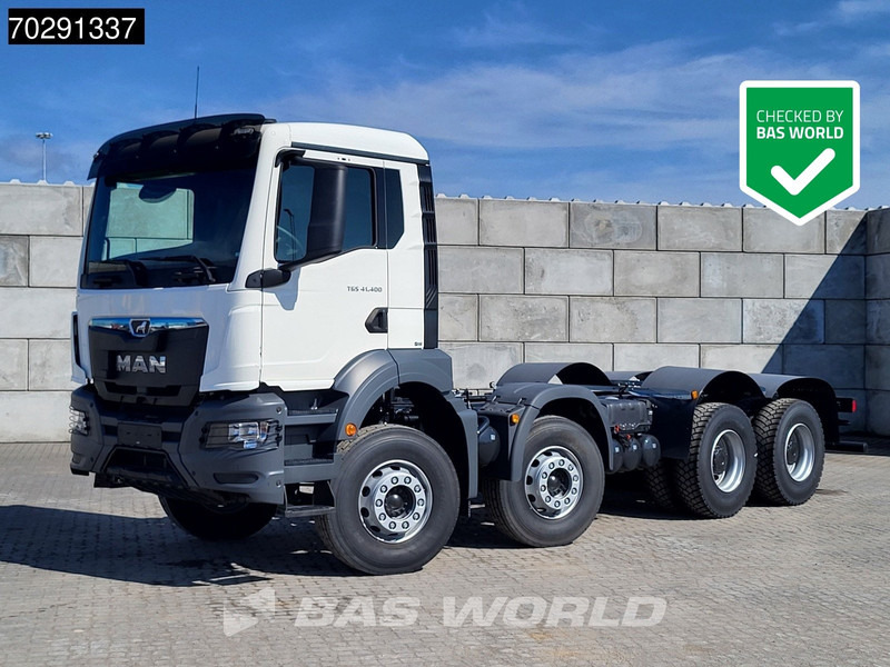 MAN TGS 41.400 8X4 New! Steelsuspension Big-Axle Manual Euro 2 - 캡 새시 트럭 : 사진 1 MAN TGS 41.400 8X4 New! Steelsuspension Big-Axle Manual Euro 2 - 캡 새시 트럭 : 사진 1