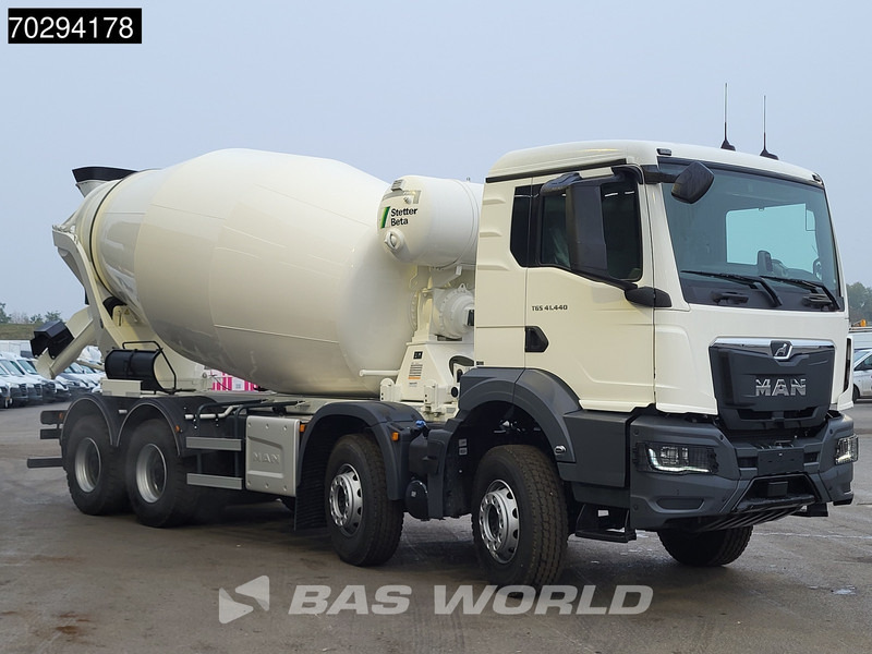 MAN TGS 41.440 8X4 NEW! 12m3 Stetter concrete mixer Big-Axle Steelsuspension Euro 6 - 콘크리트 믹서 트럭 : 사진 3 MAN TGS 41.440 8X4 NEW! 12m3 Stetter concrete mixer Big-Axle Steelsuspension Euro 6 - 콘크리트 믹서 트럭 : 사진 3