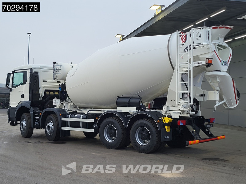MAN TGS 41.440 8X4 NEW! 12m3 Stetter concrete mixer Big-Axle Steelsuspension Euro 6 - 콘크리트 믹서 트럭 : 사진 2 MAN TGS 41.440 8X4 NEW! 12m3 Stetter concrete mixer Big-Axle Steelsuspension Euro 6 - 콘크리트 믹서 트럭 : 사진 2