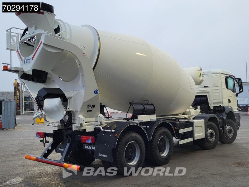 MAN TGS 41.440 8X4 NEW! 12m3 Stetter concrete mixer Big-Axle Steelsuspension Euro 6 - 콘크리트 믹서 트럭 : 사진 5 MAN TGS 41.440 8X4 NEW! 12m3 Stetter concrete mixer Big-Axle Steelsuspension Euro 6 - 콘크리트 믹서 트럭 : 사진 5