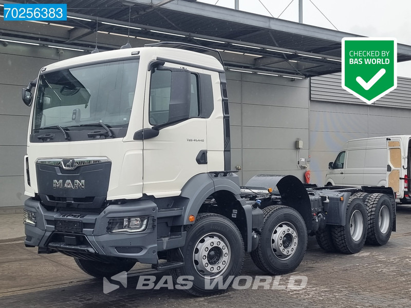 MAN TGS 41.440 8X4 NEW chassis Steelsuspension Automatic Euro 6 - 캡 새시 트럭 : 사진 1 MAN TGS 41.440 8X4 NEW chassis Steelsuspension Automatic Euro 6 - 캡 새시 트럭 : 사진 1