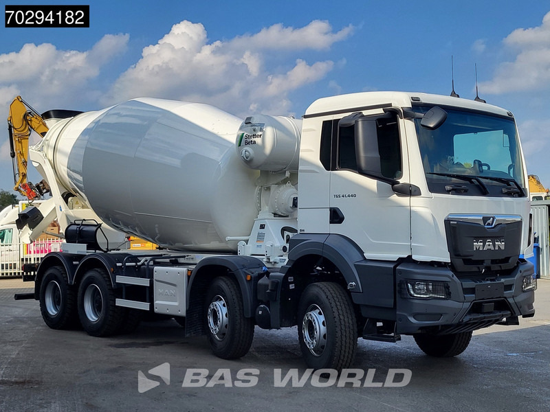 MAN TGS 41.440 8X4 New! Stetter 12 FHC BL Mixer Big-Axle Steelsuspension Automatic Euro 6 - 콘크리트 믹서 트럭 : 사진 3 MAN TGS 41.440 8X4 New! Stetter 12 FHC BL Mixer Big-Axle Steelsuspension Automatic Euro 6 - 콘크리트 믹서 트럭 : 사진 3