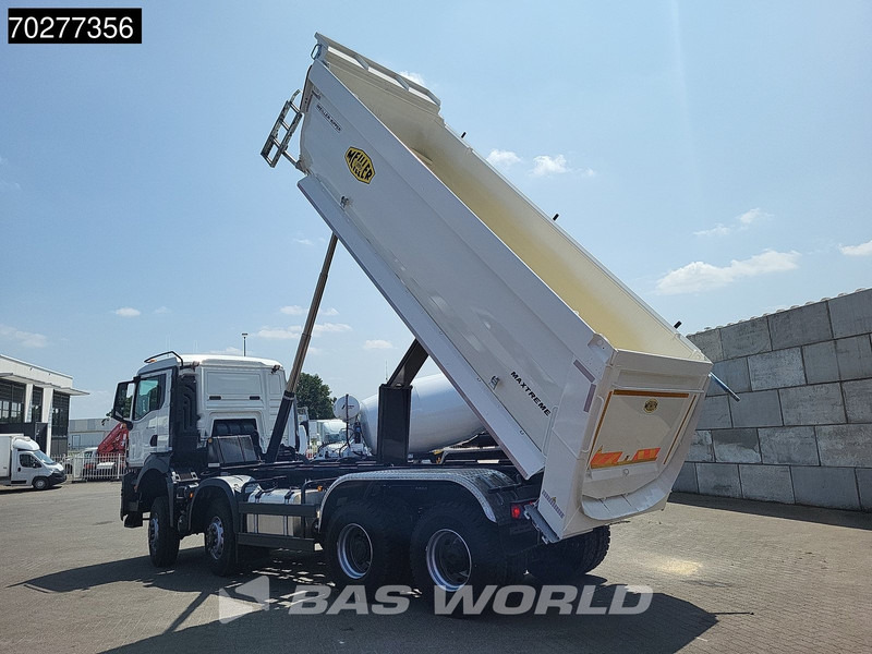 MAN TGS 41.480 8X6 NEW! 19m3 Meiller Tipper Big-Axle Steel suspension Automatic Euro 6 - 덤프트럭 : 사진 3 MAN TGS 41.480 8X6 NEW! 19m3 Meiller Tipper Big-Axle Steel suspension Automatic Euro 6 - 덤프트럭 : 사진 3