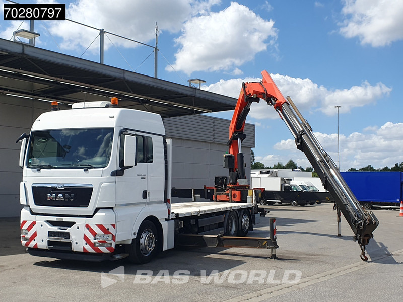 MAN TGX 26.440 6X2 Palfinger PK 53002 SH Kran Crane Steering Axle Automatic Euro 5 - 드롭사이드/ 플랫베드 트럭, 크레인 트럭 : 사진 5 MAN TGX 26.440 6X2 Palfinger PK 53002 SH Kran Crane Steering Axle Automatic Euro 5 - 드롭사이드/ 플랫베드 트럭, 크레인 트럭 : 사진 5