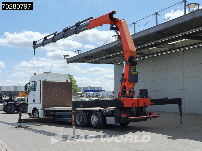 MAN TGX 26.440 6X2 Palfinger PK 53002 SH Kran Crane Steering Axle Automatic Euro 5 - 드롭사이드/ 플랫베드 트럭, 크레인 트럭 : 사진 3 MAN TGX 26.440 6X2 Palfinger PK 53002 SH Kran Crane Steering Axle Automatic Euro 5 - 드롭사이드/ 플랫베드 트럭, 크레인 트럭 : 사진 3