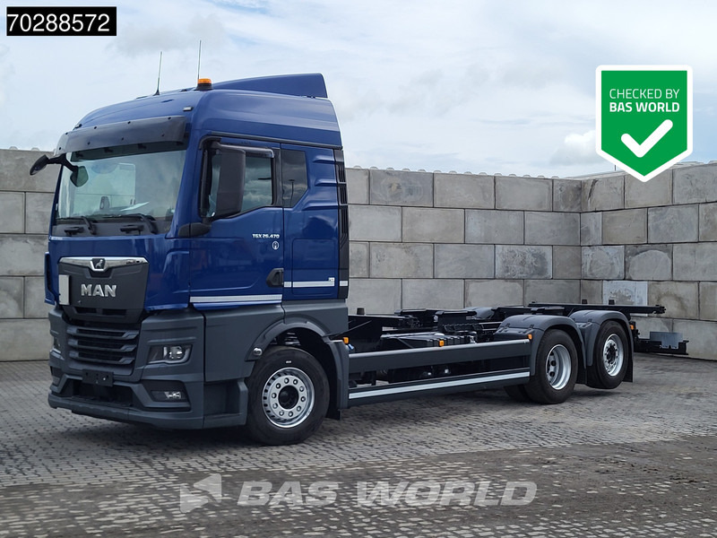 MAN TGX 26.470 6X2 BDF Retarder Lift+Steering-Axle ACC Euro 6 - 컨테이너 운반 장치/ 스와프 보디 트럭 : 사진 1 MAN TGX 26.470 6X2 BDF Retarder Lift+Steering-Axle ACC Euro 6 - 컨테이너 운반 장치/ 스와프 보디 트럭 : 사진 1