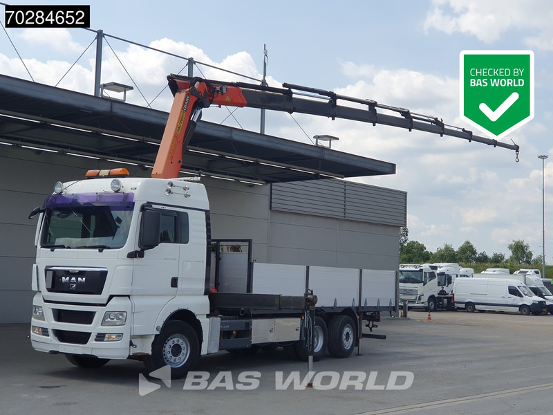 MAN TGX 26.480 TGX 6X2 Palfinger PK29002 Kran Crane 8 extensions Retarder Manual Euro 4 - 드롭사이드/ 플랫베드 트럭, 크레인 트럭 : 사진 1 MAN TGX 26.480 TGX 6X2 Palfinger PK29002 Kran Crane 8 extensions Retarder Manual Euro 4 - 드롭사이드/ 플랫베드 트럭, 크레인 트럭 : 사진 1