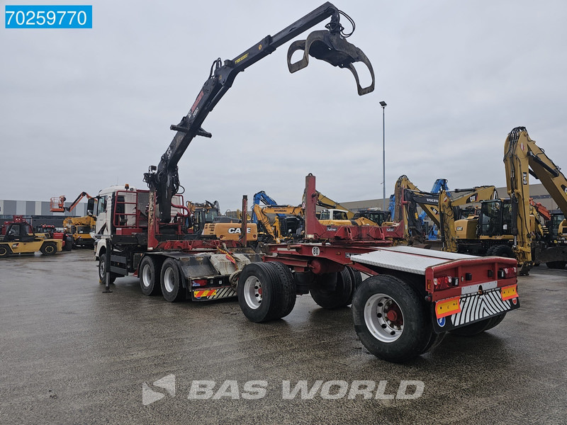 MAN TGX 26.580 6X4 Jonsered 2490 HolzKran Retarder Hiab Crane Big-Axle Euro 6 - 목재 트럭, 크레인 트럭 : 사진 5 MAN TGX 26.580 6X4 Jonsered 2490 HolzKran Retarder Hiab Crane Big-Axle Euro 6 - 목재 트럭, 크레인 트럭 : 사진 5