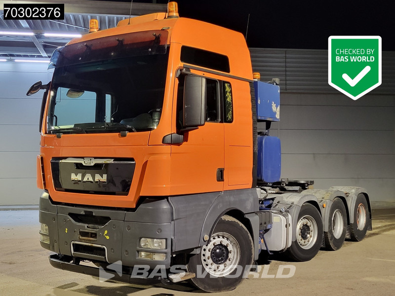 MAN TGX 41.540 8X4 180T! Retarder Manual Big-Axle Lift+Lenkachse Hydraulik Standklima Euro5 - 트랙터 유닛 : 사진 1 MAN TGX 41.540 8X4 180T! Retarder Manual Big-Axle Lift+Lenkachse Hydraulik Standklima Euro5 - 트랙터 유닛 : 사진 1