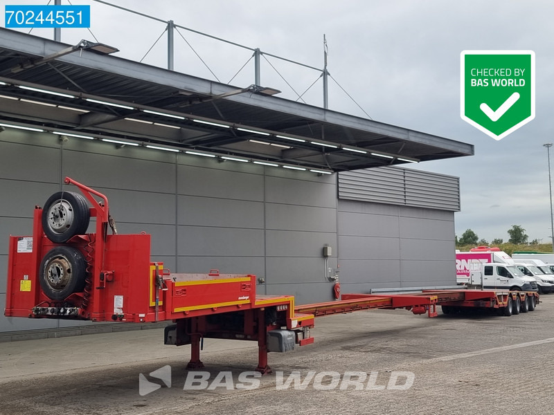 MEUSBURGER MTS-4 2xAusziehbar bis 21M Lift + 4xLenkachse - 저하대 세미 트레일러 : 사진 2 MEUSBURGER MTS-4 2xAusziehbar bis 21M Lift + 4xLenkachse - 저하대 세미 트레일러 : 사진 2