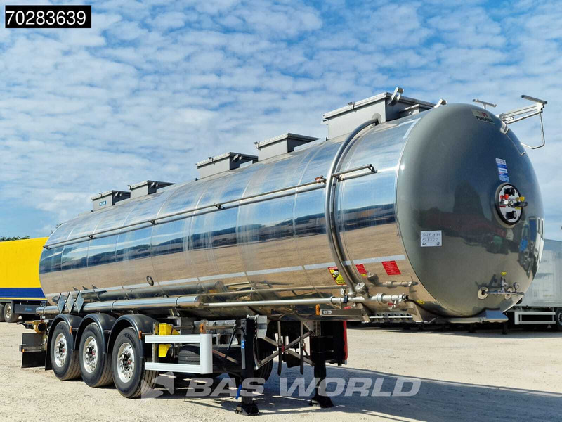 Magyar SR A1 Food - ADR / alcohol / 4 comp Inox steel - 유조 세미 트레일러 : 사진 3 Magyar SR A1 Food - ADR / alcohol / 4 comp Inox steel - 유조 세미 트레일러 : 사진 3