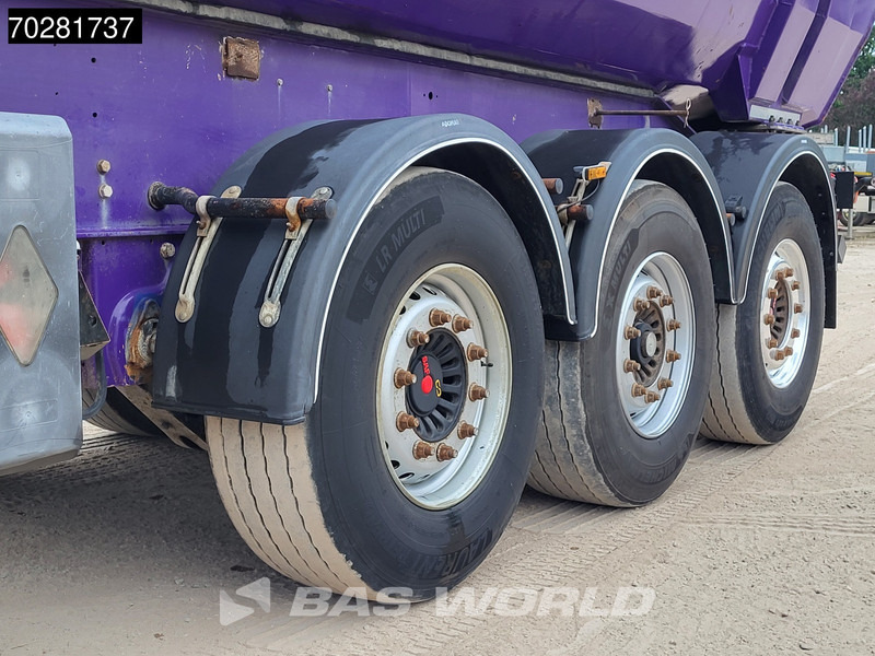 덤프 세미 트레일러 Menci SA700R 3 axles 28m3 : 사진 10