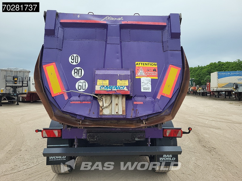 덤프 세미 트레일러 Menci SA700R 3 axles 28m3 : 사진 8