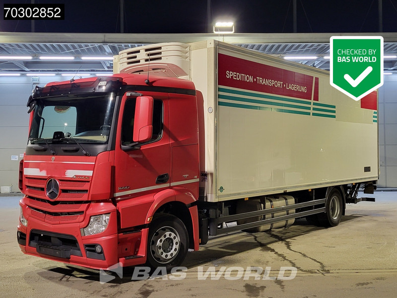 Mercedes-Benz Actros 1830 4X2 Mitsubishi 7C cooler 1500kg Ladebordwand Automatic Euro 6 - 냉동탑차 : 사진 1 Mercedes-Benz Actros 1830 4X2 Mitsubishi 7C cooler 1500kg Ladebordwand Automatic Euro 6 - 냉동탑차 : 사진 1