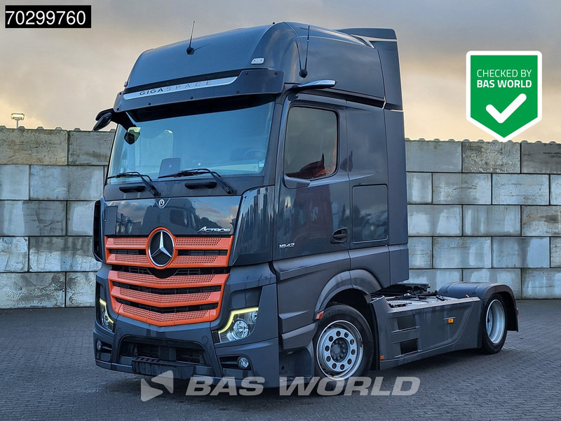 Mercedes-Benz Actros 1842 4X2 GigaSpace Mega Retarder 2xTanks ACC Standklima Euro 6 - 트랙터 유닛 : 사진 1 Mercedes-Benz Actros 1842 4X2 GigaSpace Mega Retarder 2xTanks ACC Standklima Euro 6 - 트랙터 유닛 : 사진 1