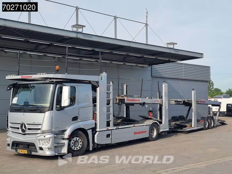 Mercedes-Benz Actros 1843 4X2 NL-Truck 8 Cars Hydraulic Winch Kässbohrer Car Transporter Euro 6 - 자동 운반 장치 트럭 : 사진 1 Mercedes-Benz Actros 1843 4X2 NL-Truck 8 Cars Hydraulic Winch Kässbohrer Car Transporter Euro 6 - 자동 운반 장치 트럭 : 사진 1