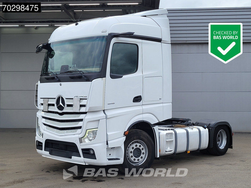 Mercedes-Benz Actros 1845 4X2 StreamSpace 2xTanks MirrorCam Standklima Euro 6 - 트랙터 유닛 : 사진 1 Mercedes-Benz Actros 1845 4X2 StreamSpace 2xTanks MirrorCam Standklima Euro 6 - 트랙터 유닛 : 사진 1