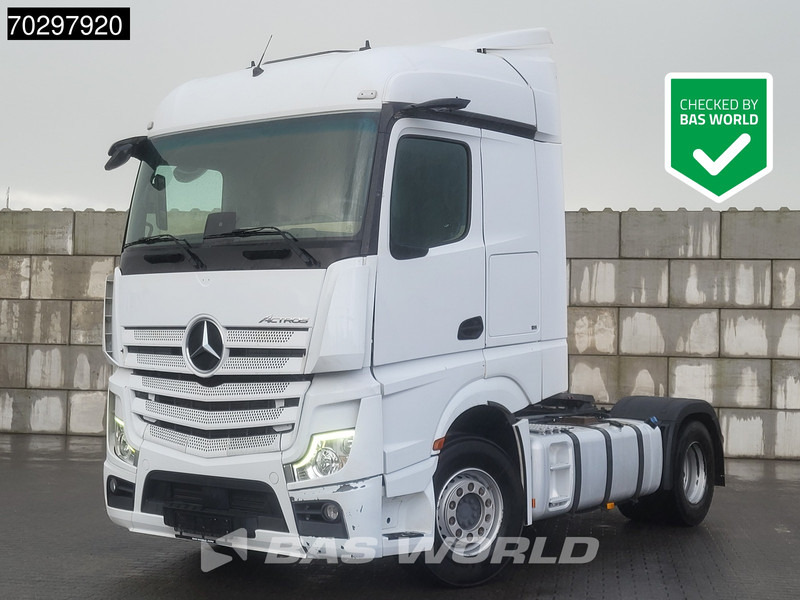 Mercedes-Benz Actros 1845 4X2 StreamSpace 2xTanks Standairco MirrorCam Navi PPC Euro 6 - 트랙터 유닛 : 사진 1 Mercedes-Benz Actros 1845 4X2 StreamSpace 2xTanks Standairco MirrorCam Navi PPC Euro 6 - 트랙터 유닛 : 사진 1