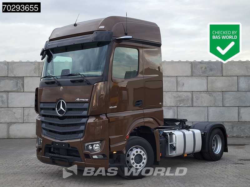 Mercedes-Benz Actros 1848 4X2 BigSpace Retarder 2x Tanks ACC Standklima MirrorCam Euro 6 - 트랙터 유닛 : 사진 1 Mercedes-Benz Actros 1848 4X2 BigSpace Retarder 2x Tanks ACC Standklima MirrorCam Euro 6 - 트랙터 유닛 : 사진 1
