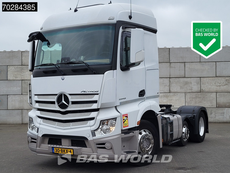 Mercedes-Benz Actros 2343 Actros 6X2 NL-Truck StreamSpace Liftachse Standklima ACC - 트랙터 유닛 : 사진 1 Mercedes-Benz Actros 2343 Actros 6X2 NL-Truck StreamSpace Liftachse Standklima ACC - 트랙터 유닛 : 사진 1