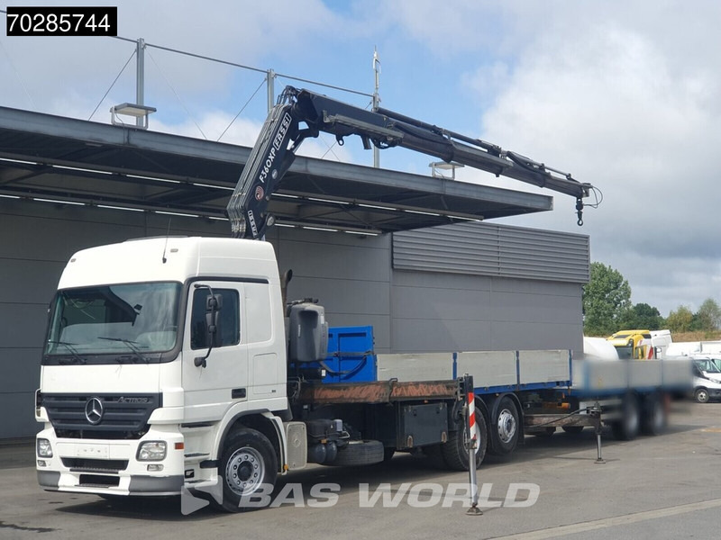 Mercedes-Benz Actros 2532 6X2 Fassi F330D3 Crane Kran Lift+steering Axle 3-Pedals Euro 3 - 드롭사이드/ 플랫베드 트럭, 크레인 트럭 : 사진 5 Mercedes-Benz Actros 2532 6X2 Fassi F330D3 Crane Kran Lift+steering Axle 3-Pedals Euro 3 - 드롭사이드/ 플랫베드 트럭, 크레인 트럭 : 사진 5
