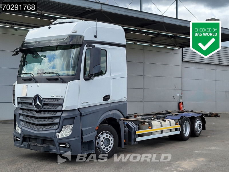 Mercedes-Benz Actros 2542 Actros 6X2 BDF Full air suspension BigSpace Standklima Automatic Euro 6 - 컨테이너 운반 장치/ 스와프 보디 트럭 : 사진 1 Mercedes-Benz Actros 2542 Actros 6X2 BDF Full air suspension BigSpace Standklima Automatic Euro 6 - 컨테이너 운반 장치/ 스와프 보디 트럭 : 사진 1