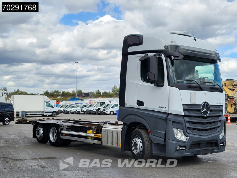 Mercedes-Benz Actros 2542 Actros 6X2 BigSpace Standklima Euro 6 - 컨테이너 운반 장치/ 스와프 보디 트럭 : 사진 3 Mercedes-Benz Actros 2542 Actros 6X2 BigSpace Standklima Euro 6 - 컨테이너 운반 장치/ 스와프 보디 트럭 : 사진 3