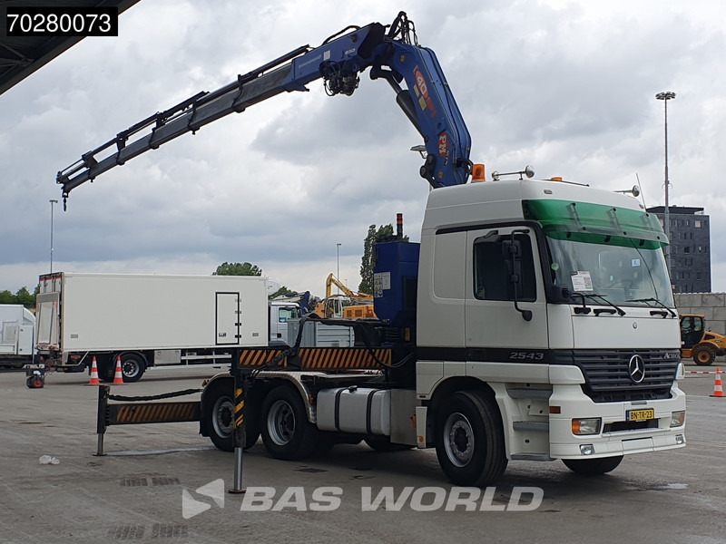 Mercedes-Benz Actros 2543 Actros 6X2 NL-Truck Liftachse 3-Pedals Kran PM 40 SP 2010 Euro 3 - 트랙터 유닛 : 사진 3 Mercedes-Benz Actros 2543 Actros 6X2 NL-Truck Liftachse 3-Pedals Kran PM 40 SP 2010 Euro 3 - 트랙터 유닛 : 사진 3