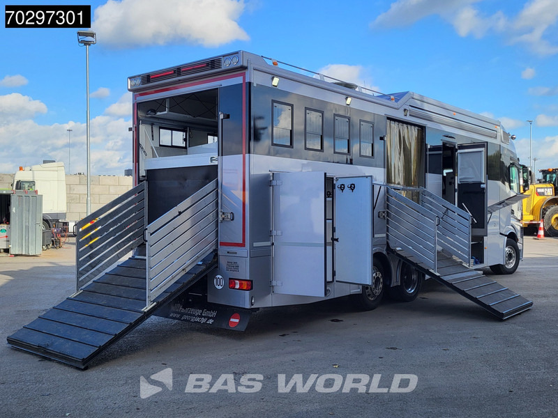 Mercedes-Benz Actros 2551 6X2 Pferdetransport Horse truck + Living Standairco Navi ACC Automatic Euro 6 - 말 수송 트럭 : 사진 5 Mercedes-Benz Actros 2551 6X2 Pferdetransport Horse truck + Living Standairco Navi ACC Automatic Euro 6 - 말 수송 트럭 : 사진 5