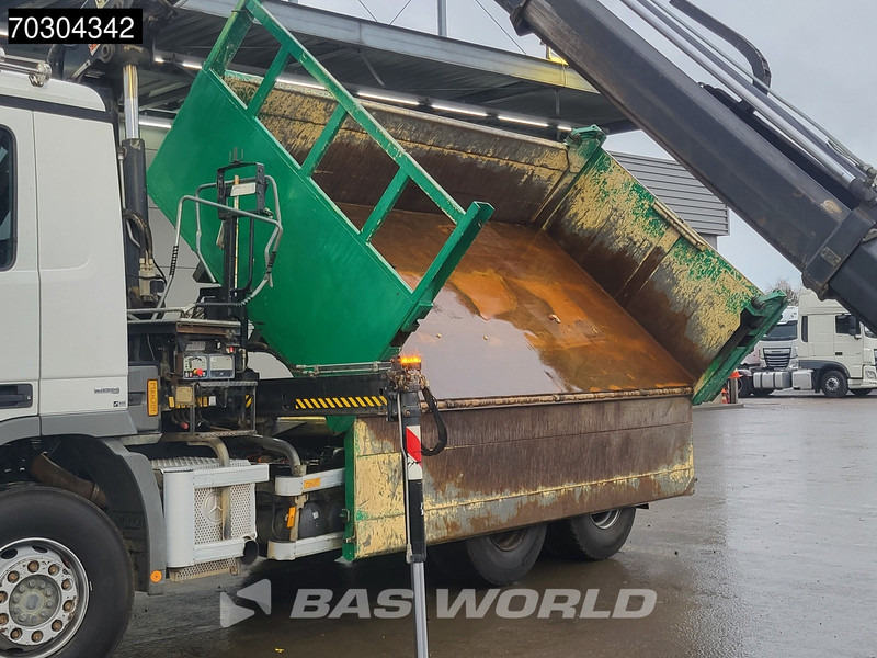 Mercedes-Benz Actros 2646 Actros 6X4 HIAB 122 BS-2 HIDUO Crane Kran 3-way tipper Big-Axle Euro 5 - 덤프트럭, 크레인 트럭 : 사진 3 Mercedes-Benz Actros 2646 Actros 6X4 HIAB 122 BS-2 HIDUO Crane Kran 3-way tipper Big-Axle Euro 5 - 덤프트럭, 크레인 트럭 : 사진 3