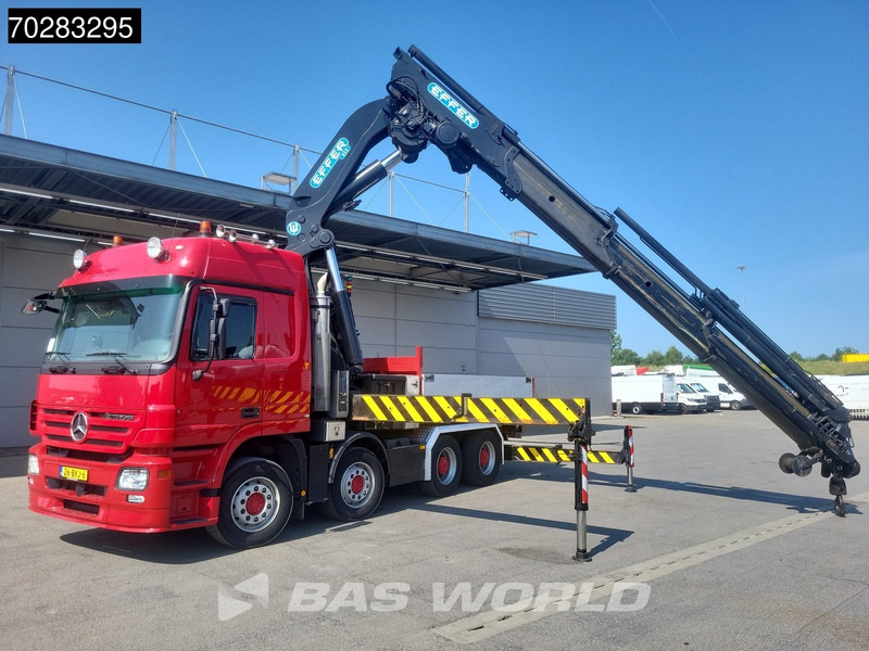 Mercedes-Benz Actros 2648 850 8X4 Effer 850/9S Kran Fifth wheel Big-Axle Automatic Euro 5 - 드롭사이드/ 플랫베드 트럭, 크레인 트럭 : 사진 3 Mercedes-Benz Actros 2648 850 8X4 Effer 850/9S Kran Fifth wheel Big-Axle Automatic Euro 5 - 드롭사이드/ 플랫베드 트럭, 크레인 트럭 : 사진 3