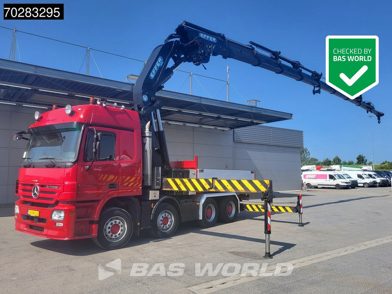 Mercedes-Benz Actros 2648 850 8X4 Effer 850/9S Kran Fifth wheel Big-Axle Automatic Euro 5 - 드롭사이드/ 플랫베드 트럭, 크레인 트럭 : 사진 1 Mercedes-Benz Actros 2648 850 8X4 Effer 850/9S Kran Fifth wheel Big-Axle Automatic Euro 5 - 드롭사이드/ 플랫베드 트럭, 크레인 트럭 : 사진 1