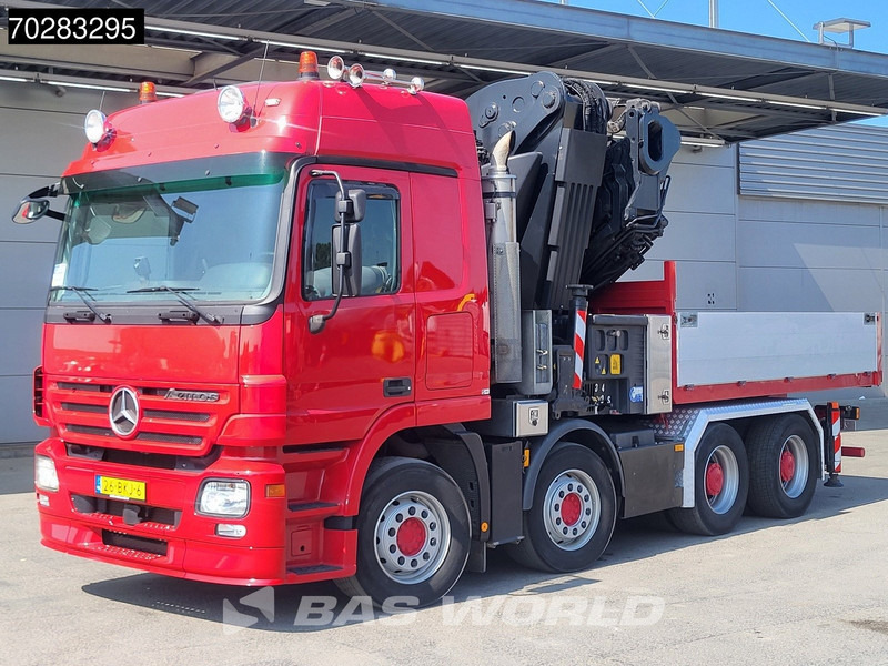 Mercedes-Benz Actros 2648 850 8X4 Effer 850/9S Kran Fifth wheel Big-Axle Automatic Euro 5 - 드롭사이드/ 플랫베드 트럭, 크레인 트럭 : 사진 2 Mercedes-Benz Actros 2648 850 8X4 Effer 850/9S Kran Fifth wheel Big-Axle Automatic Euro 5 - 드롭사이드/ 플랫베드 트럭, 크레인 트럭 : 사진 2