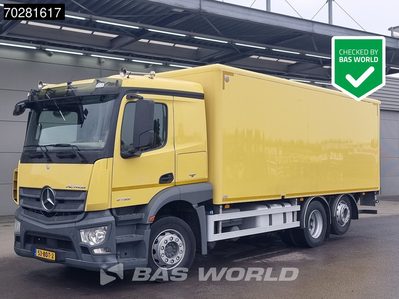 Mercedes-Benz Actros 2733 6X2 NL-Truck 4000kg ladebordwand Lift-Lenkachse Euro 6 - 박스 트럭 : 사진 1 Mercedes-Benz Actros 2733 6X2 NL-Truck 4000kg ladebordwand Lift-Lenkachse Euro 6 - 박스 트럭 : 사진 1