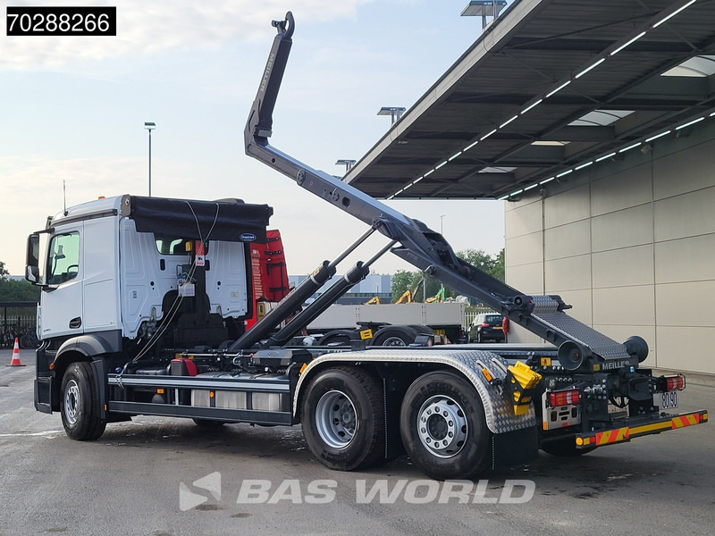 Mercedes-Benz Actros 2745 6X2 New! Meiller RS21.70 Abrollkipper Retarder Lift-Lenk Asche Navi Automatic - 후크 리프트 트럭 : 사진 2 Mercedes-Benz Actros 2745 6X2 New! Meiller RS21.70 Abrollkipper Retarder Lift-Lenk Asche Navi Automatic - 후크 리프트 트럭 : 사진 2