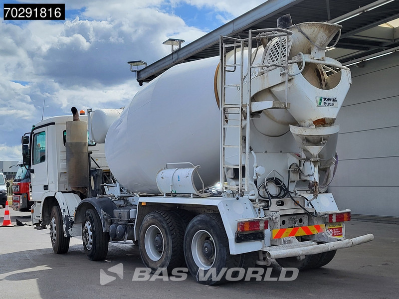 Mercedes-Benz Actros 3236 8X4 9M3 Stetter Mixer Big-Axle 3-Pedals Steelsuspension Euro 3 - 콘크리트 믹서 트럭 : 사진 2 Mercedes-Benz Actros 3236 8X4 9M3 Stetter Mixer Big-Axle 3-Pedals Steelsuspension Euro 3 - 콘크리트 믹서 트럭 : 사진 2