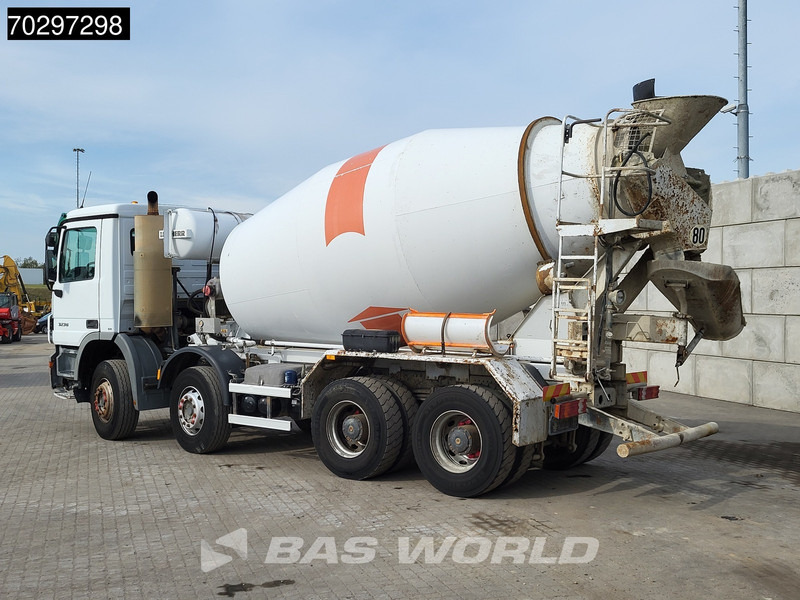 Mercedes-Benz Actros 3236 8X4 9m3 Liebherr 3-Pedals Steelsuspension Big-Axle Euro 3 - 콘크리트 믹서 트럭 : 사진 2 Mercedes-Benz Actros 3236 8X4 9m3 Liebherr 3-Pedals Steelsuspension Big-Axle Euro 3 - 콘크리트 믹서 트럭 : 사진 2
