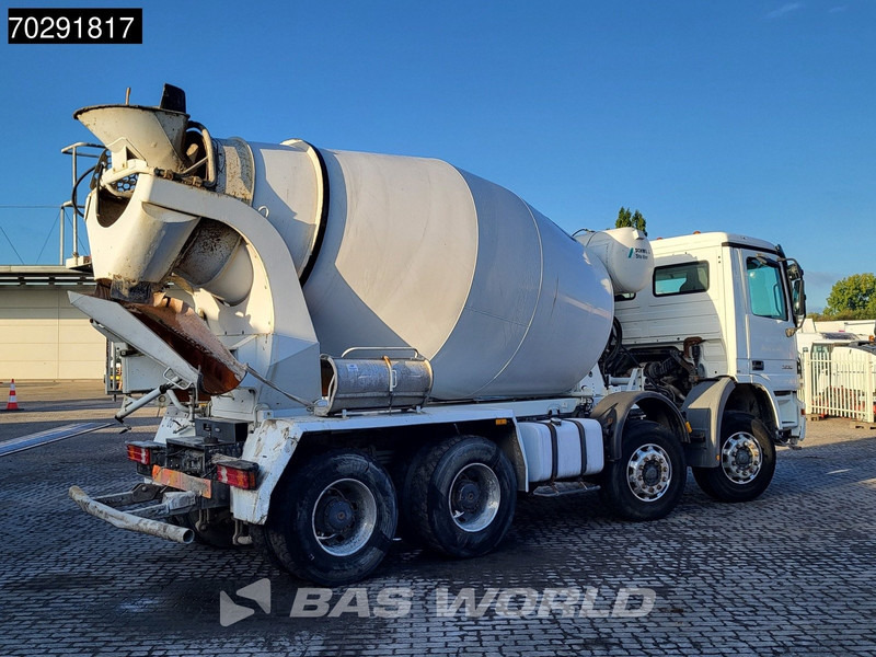 Mercedes-Benz Actros 3236 8X4 9m3 Stetter Mixer Retarder Steelsuspension Big-Axle Euro 3 - 콘크리트 믹서 트럭 : 사진 5 Mercedes-Benz Actros 3236 8X4 9m3 Stetter Mixer Retarder Steelsuspension Big-Axle Euro 3 - 콘크리트 믹서 트럭 : 사진 5