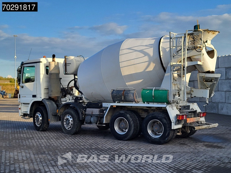 Mercedes-Benz Actros 3236 8X4 9m3 Stetter Mixer Retarder Steelsuspension Big-Axle Euro 3 - 콘크리트 믹서 트럭 : 사진 2 Mercedes-Benz Actros 3236 8X4 9m3 Stetter Mixer Retarder Steelsuspension Big-Axle Euro 3 - 콘크리트 믹서 트럭 : 사진 2
