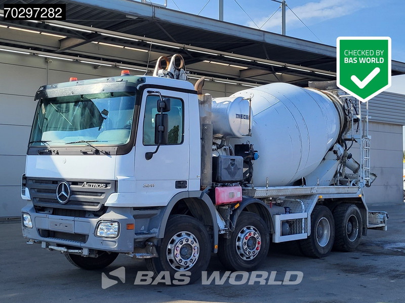 Mercedes-Benz Actros 3241 8X4 Mecbo PUMI incomplete Seelsuspension Big-Axle Euro 3 - 콘크리트 믹서 트럭 : 사진 1 Mercedes-Benz Actros 3241 8X4 Mecbo PUMI incomplete Seelsuspension Big-Axle Euro 3 - 콘크리트 믹서 트럭 : 사진 1