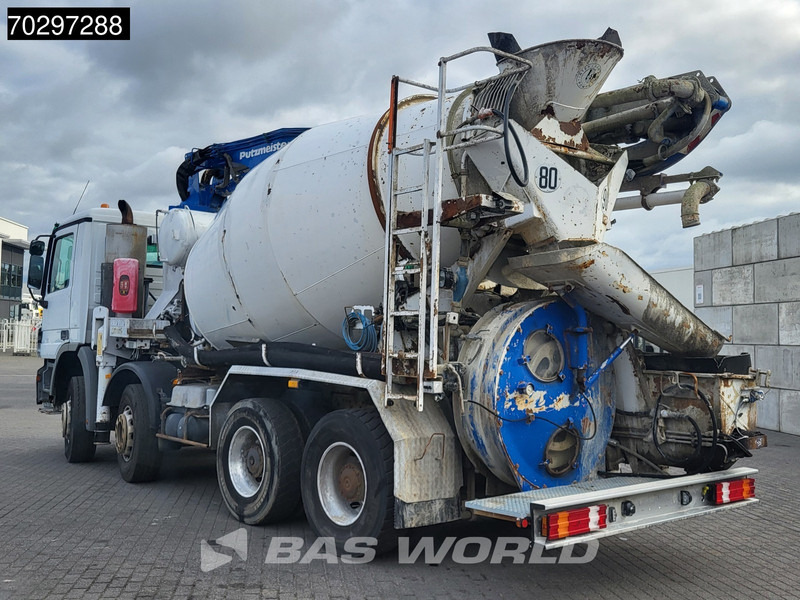Mercedes-Benz Actros 3241 8X4 Putzmeister TMM 21 +7m3 Liebherr PUMI Steelsuspension 3-Pedals Euro 3 - 콘크리트 펌프 트럭 : 사진 2 Mercedes-Benz Actros 3241 8X4 Putzmeister TMM 21 +7m3 Liebherr PUMI Steelsuspension 3-Pedals Euro 3 - 콘크리트 펌프 트럭 : 사진 2