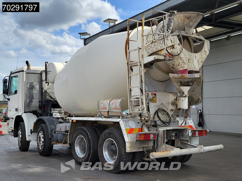 Mercedes-Benz Actros 3241 8X4 Retarder 9m3 Stetter Steelsuspension 3-Pedals Euro 4 - 콘크리트 믹서 트럭 : 사진 2 Mercedes-Benz Actros 3241 8X4 Retarder 9m3 Stetter Steelsuspension 3-Pedals Euro 4 - 콘크리트 믹서 트럭 : 사진 2