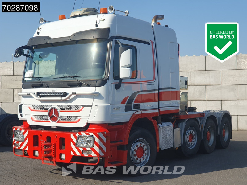 Mercedes-Benz Actros 4160 8X4 250T! WSK Manual Big-Axle Steelsuspension Lift+Lenkachse Standklima Euro 5 - 트랙터 유닛 : 사진 1 Mercedes-Benz Actros 4160 8X4 250T! WSK Manual Big-Axle Steelsuspension Lift+Lenkachse Standklima Euro 5 - 트랙터 유닛 : 사진 1