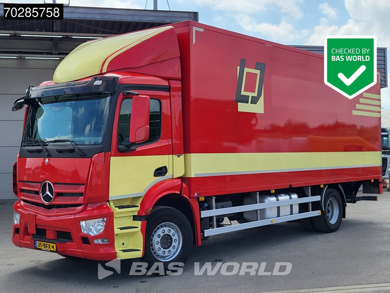 Mercedes-Benz Antos 1827 4X2 20.5t NL-Truck APK Automatic 2000kg Ladebordwand Euro 6 - 박스 트럭 : 사진 1 Mercedes-Benz Antos 1827 4X2 20.5t NL-Truck APK Automatic 2000kg Ladebordwand Euro 6 - 박스 트럭 : 사진 1