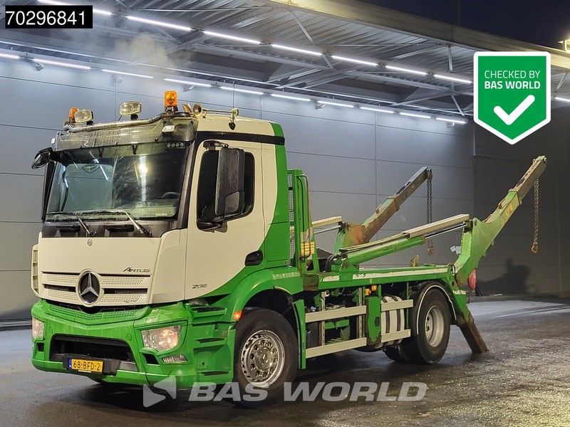 Mercedes-Benz Antos 2135 4X2 Hyva NG2014 TA XL Automatic Euro 6 - 스킵 로더 트럭 : 사진 1 Mercedes-Benz Antos 2135 4X2 Hyva NG2014 TA XL Automatic Euro 6 - 스킵 로더 트럭 : 사진 1
