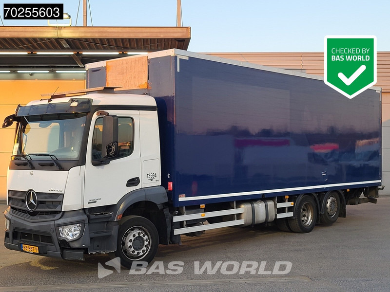 Mercedes-Benz Antos 2533 6X2 26.5t NL-Truck 2000kg Ladebordwand Lift+Steering Axle Automatic EURO6 - 박스 트럭 : 사진 1 Mercedes-Benz Antos 2533 6X2 26.5t NL-Truck 2000kg Ladebordwand Lift+Steering Axle Automatic EURO6 - 박스 트럭 : 사진 1