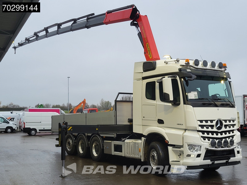 Mercedes-Benz Aroc 3653 Arocs 8X4 Palfinger PK26002-EH G Kran Crane Remote Lift + steering axle Euro 6 - 드롭사이드/ 플랫베드 트럭, 크레인 트럭 : 사진 3 Mercedes-Benz Aroc 3653 Arocs 8X4 Palfinger PK26002-EH G Kran Crane Remote Lift + steering axle Euro 6 - 드롭사이드/ 플랫베드 트럭, 크레인 트럭 : 사진 3