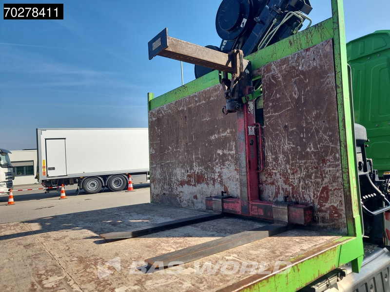 드롭사이드/ 플랫베드 트럭, 크레인 트럭 Mercedes-Benz Arocs 1830 4X2 Hiab 122 ES-3 HIPRO Kran Crane Big-Axle Euro 6 : 사진 17